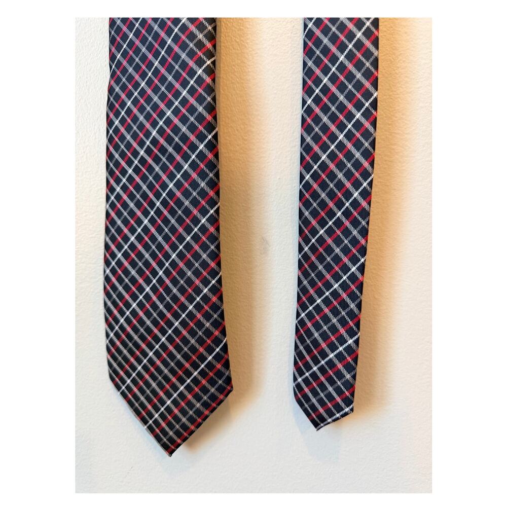 Unbranded Men's Plaid Necktie Diagonal Tartan Check 100% Polyester